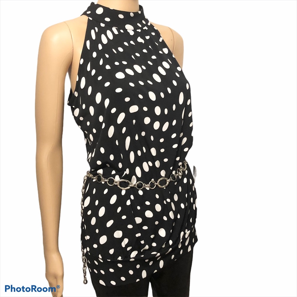 Style & Co Portofino High Neck Sz M